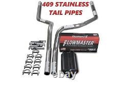04-14 Ford F-150 Truck Stainless Steel 2.5 Dual Exhaust Kit Flowmaster Super 44