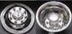 05 06 07 08 09 Ford F350 17 Wheel Simulator Dually Truck Stainless Steel New