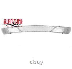 07-13 Chevy Silverado 1500 Pickup Truck Bumper Lower Stainless Steel Mesh Grille