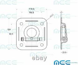 10 Pack Stainless Steel Recessed Tie Down D Ring Enclosed Trailer Flatbed Truck