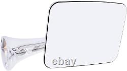 110748 Stainless Steel Exterior Mirror Set for 1970-72 Chevy/Gmc Truck, Polished