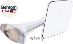 110748 Stainless Steel Exterior Mirror Set for 1970-72 Chevy/Gmc Truck, Polished