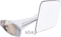 110748 Stainless Steel Exterior Mirror Set for 1970-72 Chevy/Gmc Truck, Polished