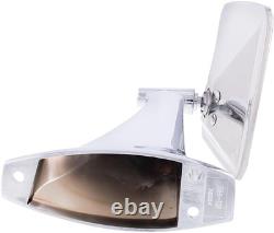 110748 Stainless Steel Exterior Mirror Set for 1970-72 Chevy/Gmc Truck, Polished
