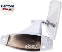 110748 Stainless Steel Exterior Mirror Set for 1970-72 Chevy/Gmc Truck, Polished