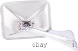 110748 Stainless Steel Exterior Mirror Set for 1970-72 Chevy/Gmc Truck, Polished