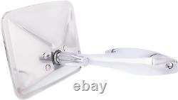 110748 Stainless Steel Exterior Mirror Set for 1970-72 Chevy/Gmc Truck, Polished