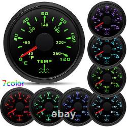 110mm GPS Speedometer 0-80MPH Tacho 6000RPM Waterproof For Car Marine Boat Truck