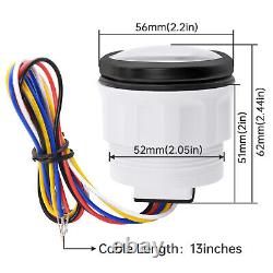 110mm GPS Speedometer 0-80MPH Tacho 6000RPM Waterproof For Car Marine Boat Truck