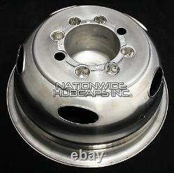 11-19 Silverado 3500 17 Dually Stainless Steel Wheel Simulators Dual Rim Liners