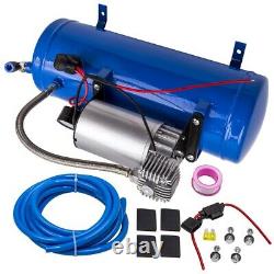 12V Air Compressor Truck Pickup On Board Air Horn 150PSI DC With 6 Liter Tank