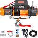 13000ibs Electric Winch 12v 85ft Synthetic Rope 4wd Atv Utv Winch Towing Truck