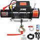13000lbs Electric Winch12v Synthetic Rope Off-road Atv Utv Truck Towing Trailer