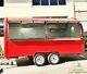 13' Mobile Food Cart Trailer Made To Order Stainless Steel Custom Food Truck