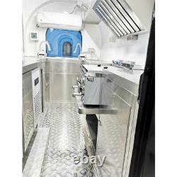 13' Mobile Food Cart Trailer Made to Order Stainless Steel Custom Food Truck