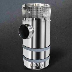 15 Inch Stainless Steel Peterbilt 379 389 Truck Air Cleaner Vortox Style 7 ID