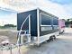 15ft Box Mobile Food Cart Trailer Made To Order Stainless Steel Custom Truck