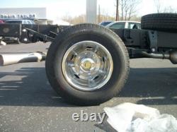 17 Polished Wheel Simulators 8 Lugs for 2011-2021 Chevy Silverado 3500 HD Truck