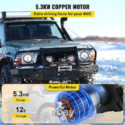 18000Ibs Electric Winch 12V 75Feet Steel Rope 4WD ATV UTV Winch Towing Truck