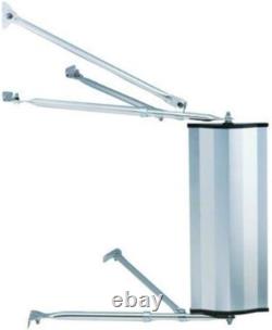 18.25 Stainless Steel Universal Truck Mirror with Convex Lens & Swing Away Arms