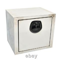 18x14x16 Stainless Steel Underbody Truck Tool Box Trailer Storage withLock