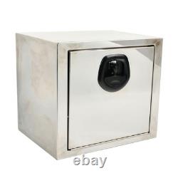 18x14x16 Stainless Steel Underbody Truck Tool Box Trailer Storage withLock