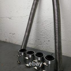 1934 1936 Chevy Truck 48 Stainless Steel SS Radiator Hoses Kit