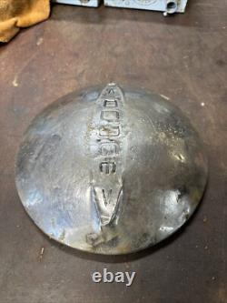 1937-38 Dodge Truck Car Hubcap Center Cap, Moon Style, Artillery Wheel