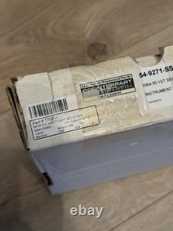 1947-1953 Chevy GMC Truck Speedometer Gauge Bezel Stainless Steel
