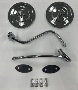 1947-1954 Chevrolet Gmc Truck Exterior Mirror Kit Screws And Gaskets New