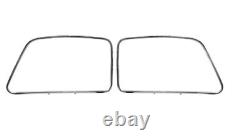 1947 1955 Chevy Truck Pickup Outer Door Window Frames Stainless Steel PAIR