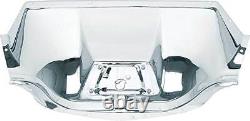 1947-53 Chevrolet GMC Truck Hood Latch Panel Stainless Steel Satin Chrome