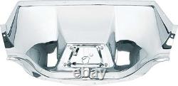 1947-53 Chevrolet GMC Truck Hood Latch Panel Stainless Steel Satin Chrome