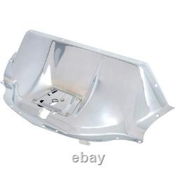 1947-53 Chevy GMC Pickup Truck Hood Latch Panel Stainless Steel Mirror Chrome
