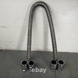 1948 1952 Ford F 150 Series Truck 48 Stainless Steel SS Radiator Hoses Kit