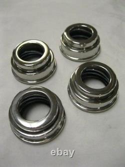 1948 1952 Ford Pickup Truck Stainless Steel Door Handle Escutcheons Set (4)