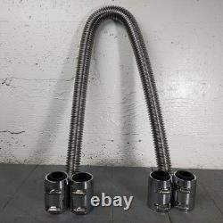 1948 1952 Ford Truck 48 Stainless Steel SS Radiator Hoses Kit