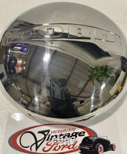 1948-1956 Ford 3/4 Ton Pickup Truck Polished Stainless Hub Cap (3) Caps