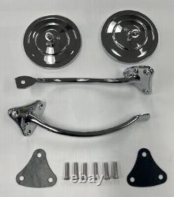1955 56 57 58 59 Chevrolet Gmc Truck Exterior Mirror Kit Screws And Gaskets New