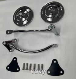 1955 56 57 58 59 Chevrolet Gmc Truck Exterior Mirror Kit Screws And Gaskets New