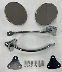 1955 56 57 58 59 Chevrolet Gmc Truck Exterior Mirror Kit Screws And Gaskets New