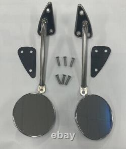 1960 61 62 63 64 65 66 Chevrolet Gmc Truck Mirror Kit Screws And Gaskets Ribbed