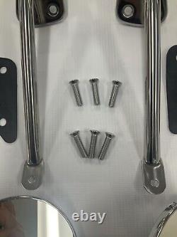 1960 61 62 63 64 65 66 Chevrolet Gmc Truck Mirror Kit Screws And Gaskets Ribbed