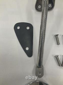 1960 61 62 63 64 65 66 Chevrolet Gmc Truck Mirror Kit Screws And Gaskets Ribbed
