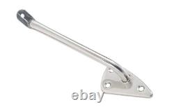 1960-66 Chevy Gmc Truck Pickup C10 C20 Stainless Steel Round Side Mirrors Rh&lh