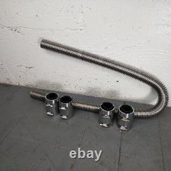 1963 1966 Chevrolet C10 Pickup Truck 48 Stainless Steel Radiator Hose Kit