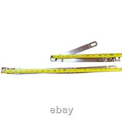 19641972 Ford Truck Tail Gate Linkage Support Styleside Stainless Steel 2 PCS