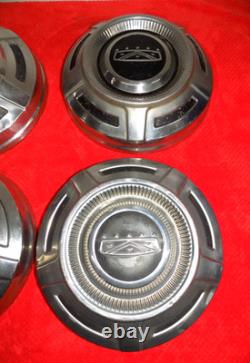 1964-1966 Ford Galaxie 500 Fairlane Falcon F100 Truck Dog Dish Hubcap 10.5 SET