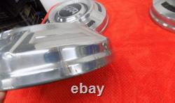 1964-1966 Ford Galaxie 500 Fairlane Falcon F100 Truck Dog Dish Hubcap 10.5 SET