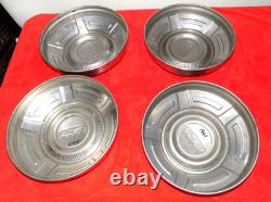 1964-1966 Ford Galaxie 500 Fairlane Falcon F100 Truck Dog Dish Hubcap 10.5 SET